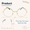 4E's Novelty Old Man Costume for Boys - Stick on Mustache, Eyebrows and Glasses - 100 Day of School Old Man Costume, Grandpa Costume Accessory Kit